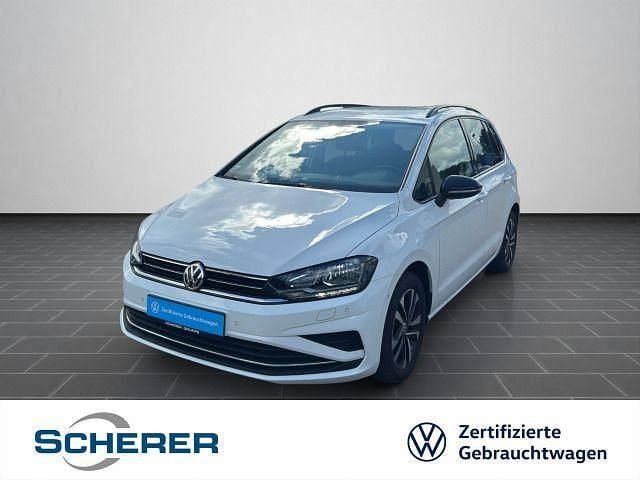 Weiß Gebraucht 2019 VW Golf Sportsvan IQ Drive Van / Kleinbus | 16.990 € (Fairer Preis) - Bild 1/4