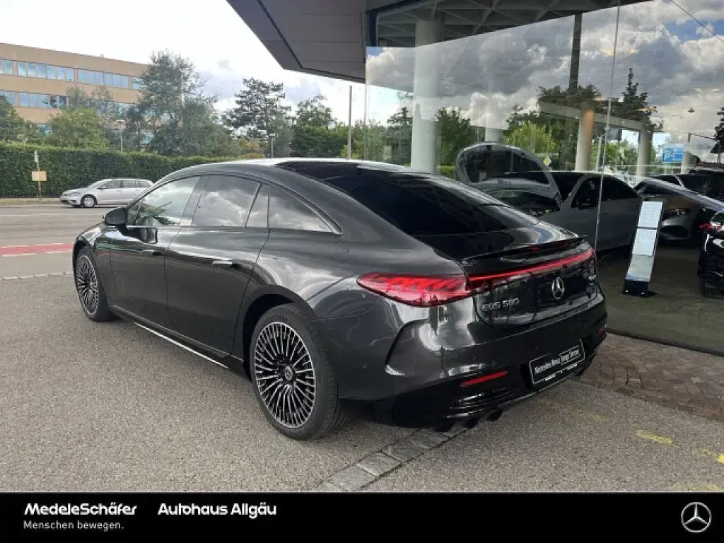 Gebraucht Mercedes EQS580 AMG 400 kW (544 PS) 2023 Lack graphitgrau (metallic) Limousine