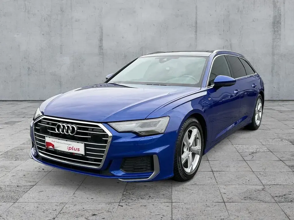 Gebraucht Audi A6 S-Line 286 PS (210 kW) 2022 Ultrablau metallic Kombi
