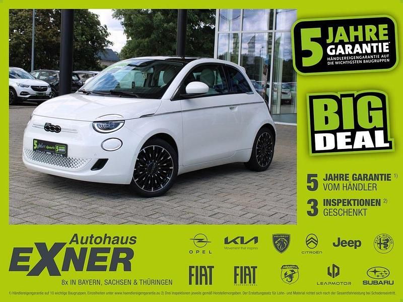 Arktis weiß Gebraucht 2023 Fiat 500e Kleinwagen | 20.990 € (Guter Preis) - Bild 1/4
