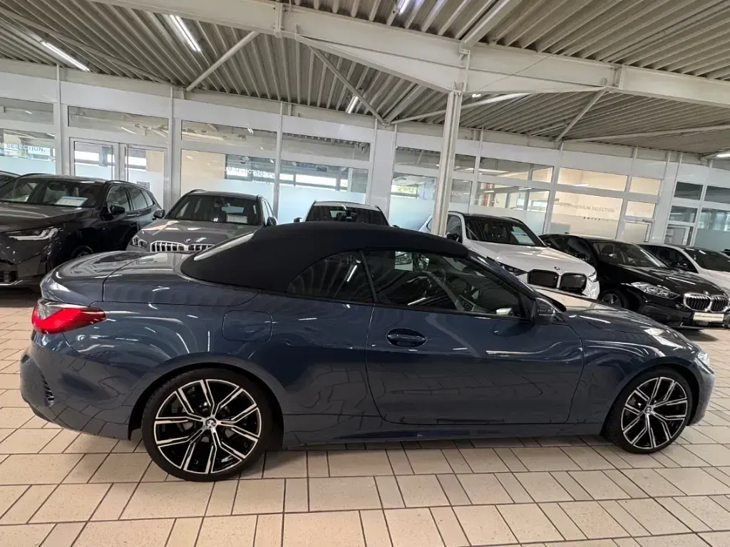 Gebraucht BMW 430 Sport Line 245 PS (180 kW) 2022 Arctic race blue metallic Coupé