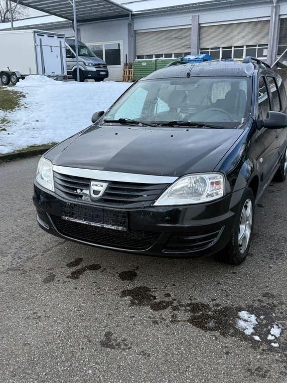 Gebraucht Dacia Logan MCV 84 PS (61 kW) 2013 Schwarz Kombi