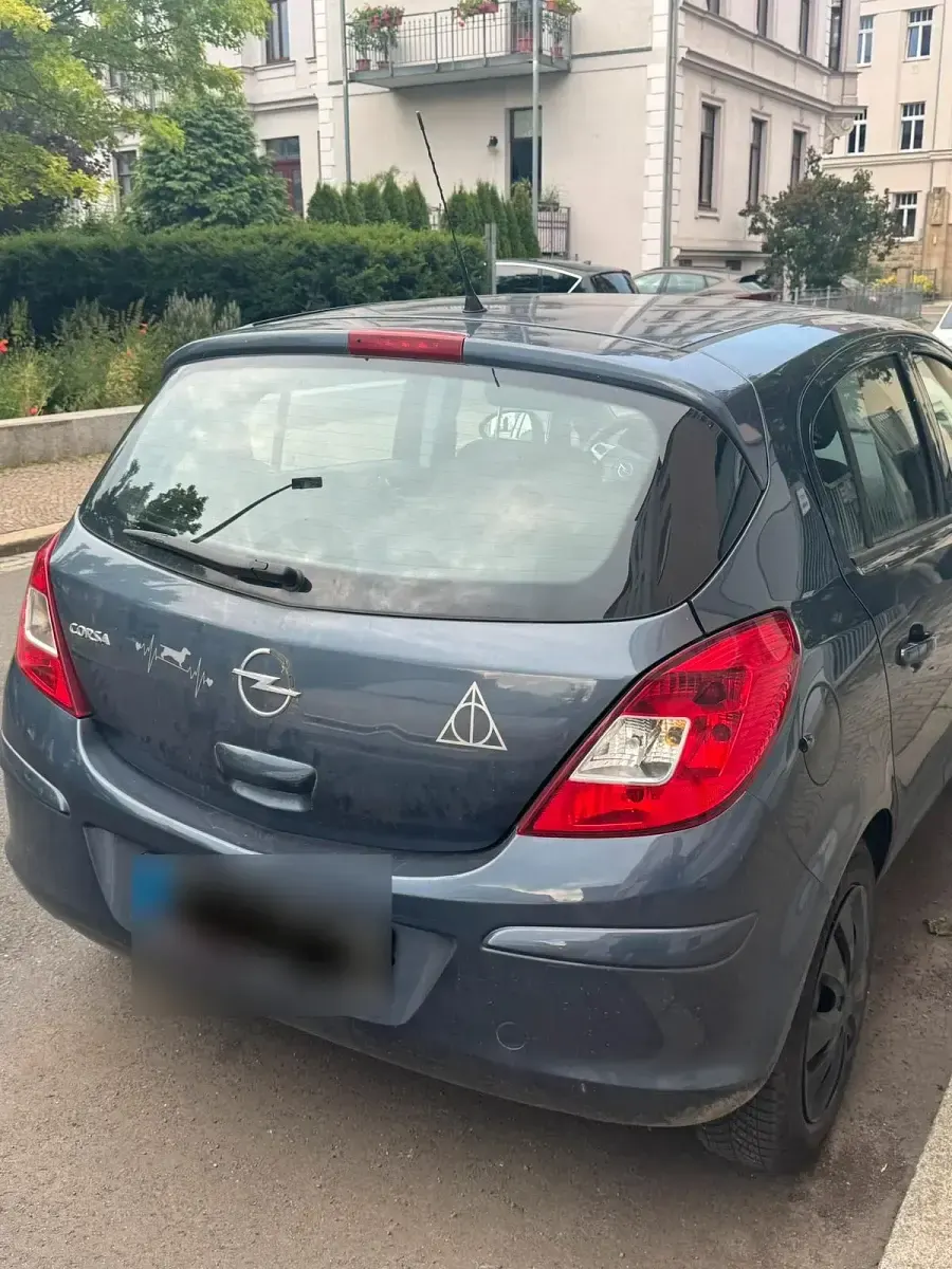 Gebraucht Opel Corsa 80 PS (58 kW) 2009 Blau Kleinwagen