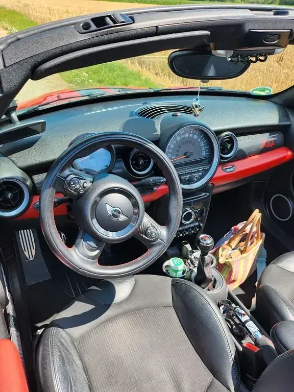 Gebraucht Mini Cooper S Roadster 184 PS (135 kW) 2014 Rot Cabrio