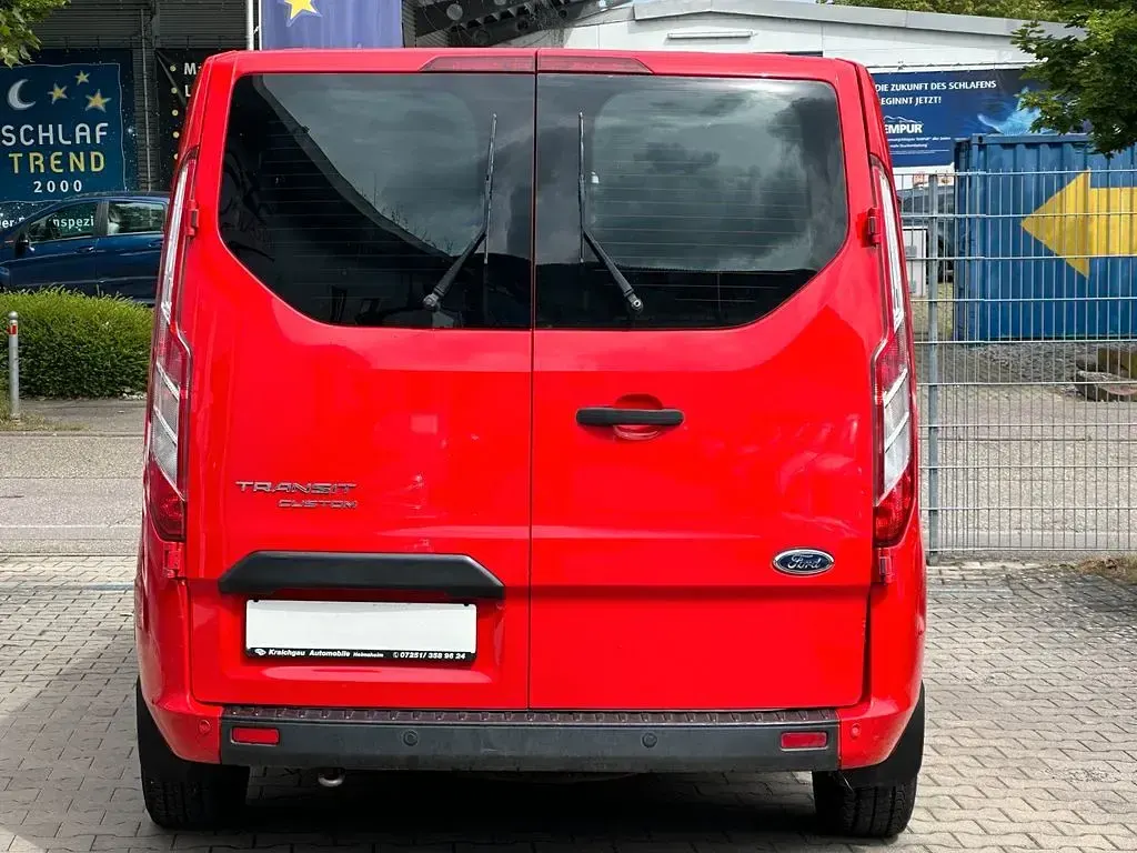 Gebraucht Ford Transit Custom 105 PS (77 kW) 2019 Rot Van / Kleinbus