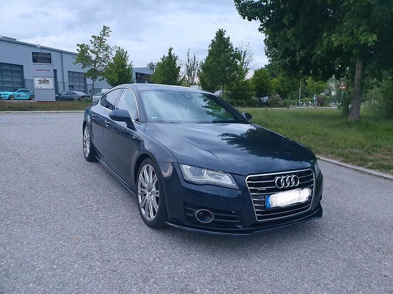 Blau Gebraucht 2013 Audi A7 Sportback S-Line Kleinwagen | 17.000 € (Etwas zu teuer) - Bild 1/4