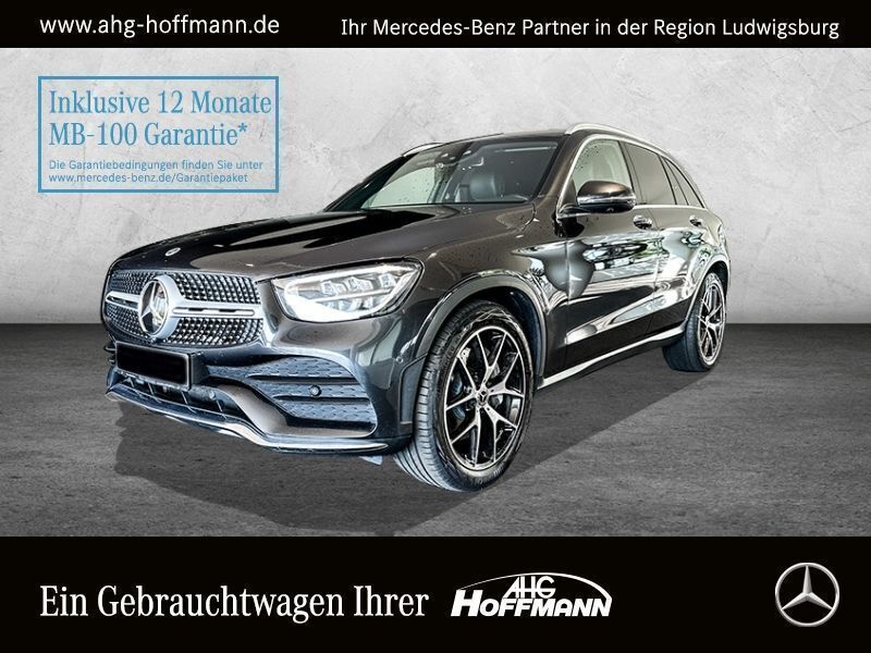 Grau Gebraucht 2021 Mercedes GLC220 Exclusive SUV | 36.460 € (Teuer) - Bild 1/4