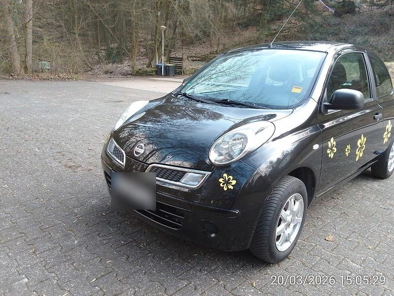 Gebraucht Nissan Micra 55 PS (40 kW) 2009 Schwarz Limousine
