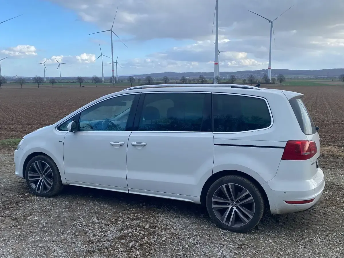 Brugt VW Sharan Cup 140 HK (102 kW) 2014 Hvid MPV