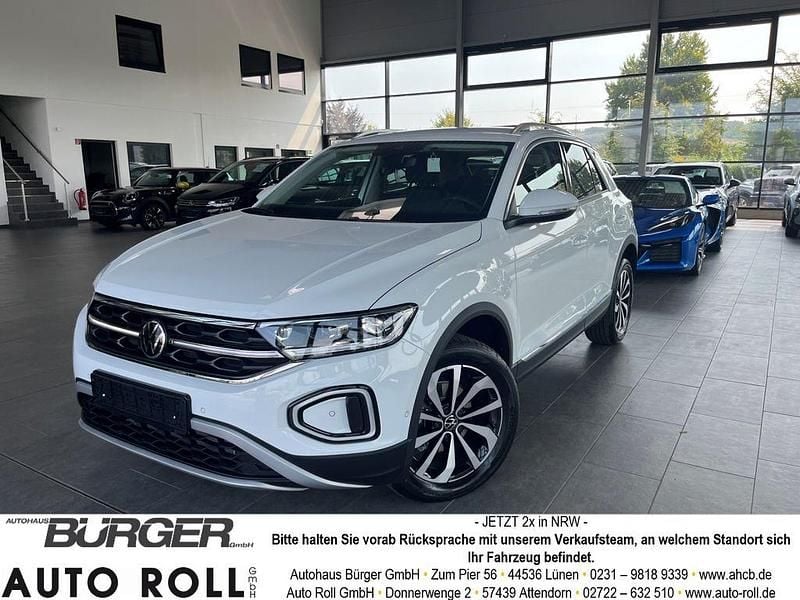 Pure white Gebraucht 2025 VW T-Roc Style SUV | 31.970 € (Superpreis) - Bild 1/4
