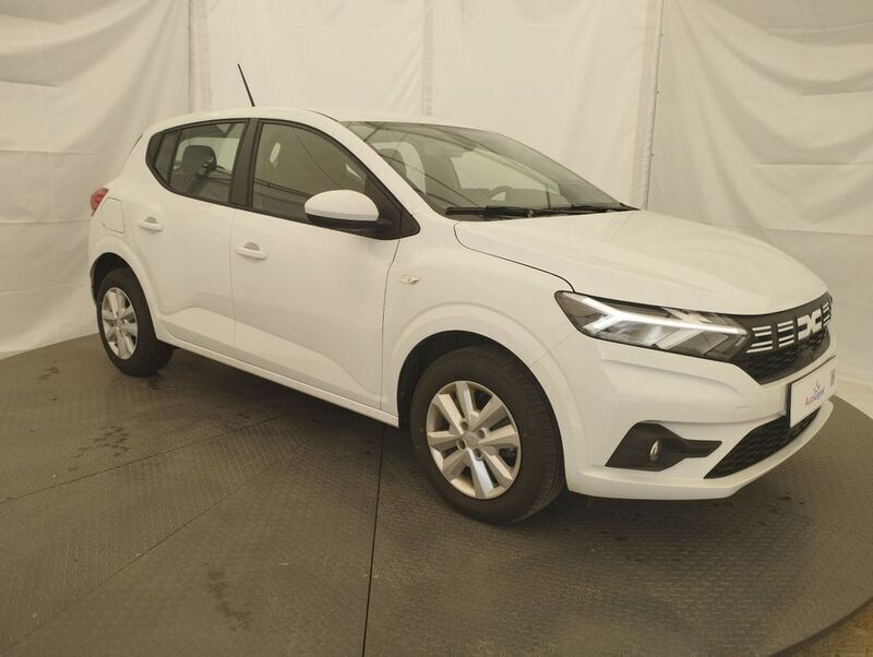 Weiß Gebraucht 2023 Dacia Sandero Expression Kleinwagen | 14.373 € (Superpreis) - Bild 1/4