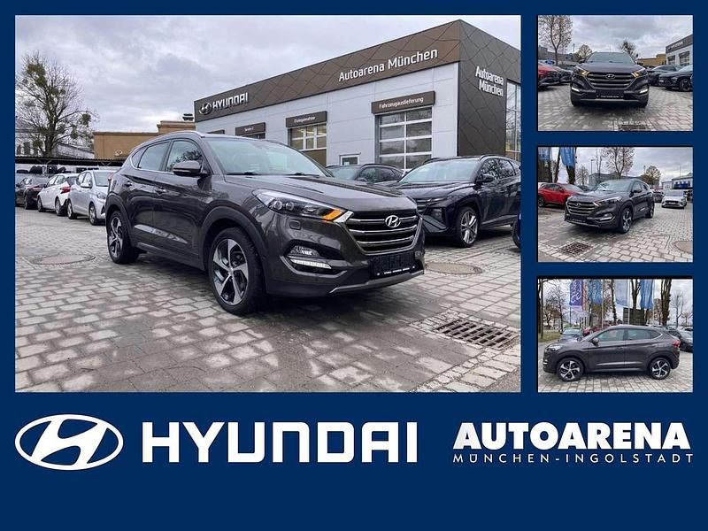 Gebraucht Hyundai Tucson Premium 177 PS (130 kW) 2016 Moon rock / met SUV
