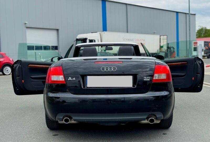 Schwarz Gebraucht 2005 Audi A4 Cabriolet S-Line Cabrio | 3.400 € (Superpreis) - Bild 1/4