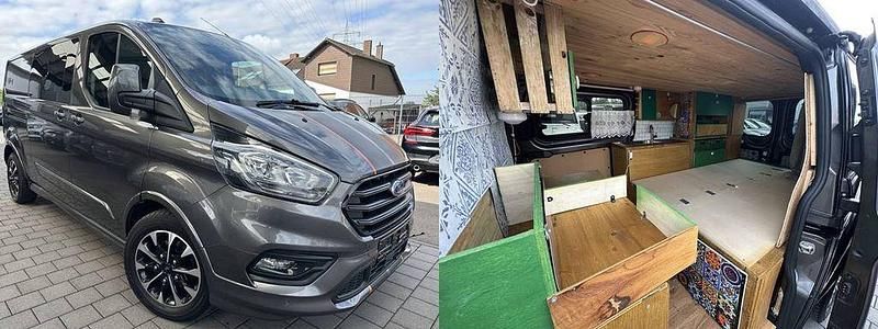 Gebraucht Ford Transit Custom 185 PS (136 kW) 2021 Grau Van / Kleinbus