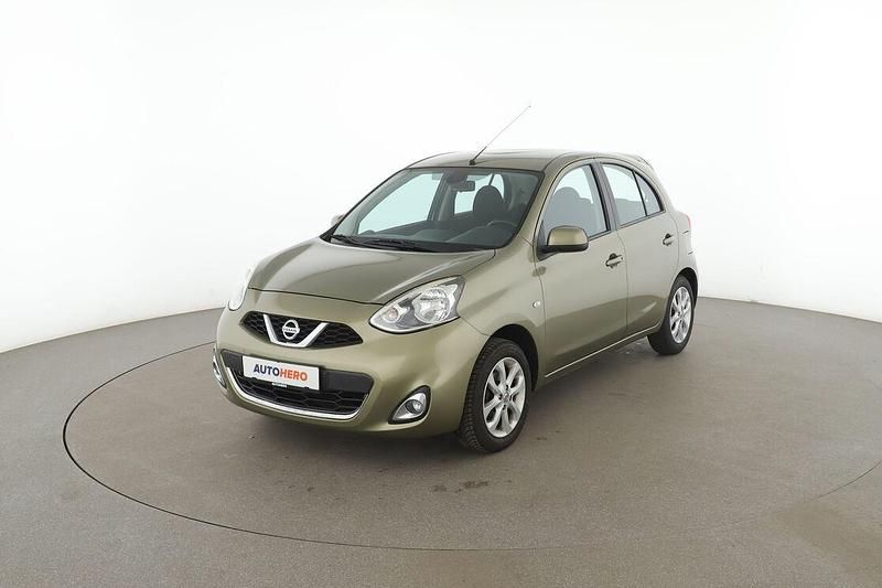 Grün Gebraucht 2016 Nissan Micra Acenta Kleinwagen | 6.870 € (Fairer Preis) - Bild 1/3