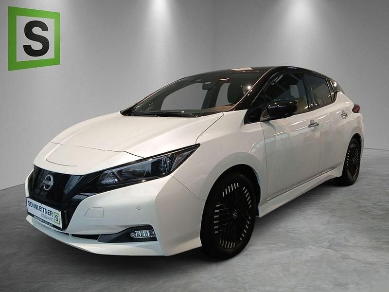 Gebraucht Nissan Leaf Tekna 110 kW (150 PS) 2023 Weiß Kleinwagen