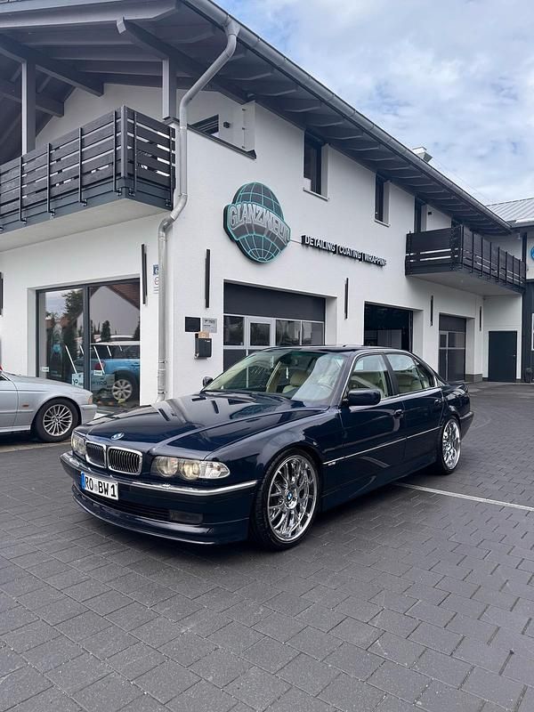 Blau Gebraucht 2000 BMW 728 Limousine | 12.000 € - Bild 1/4
