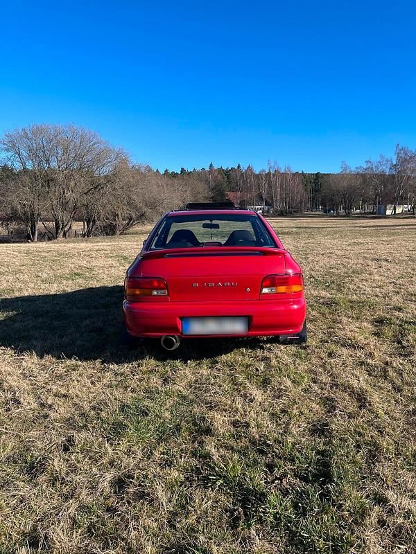 Gebraucht Subaru Impreza 90 PS (66 kW) 1997 Rot Limousine