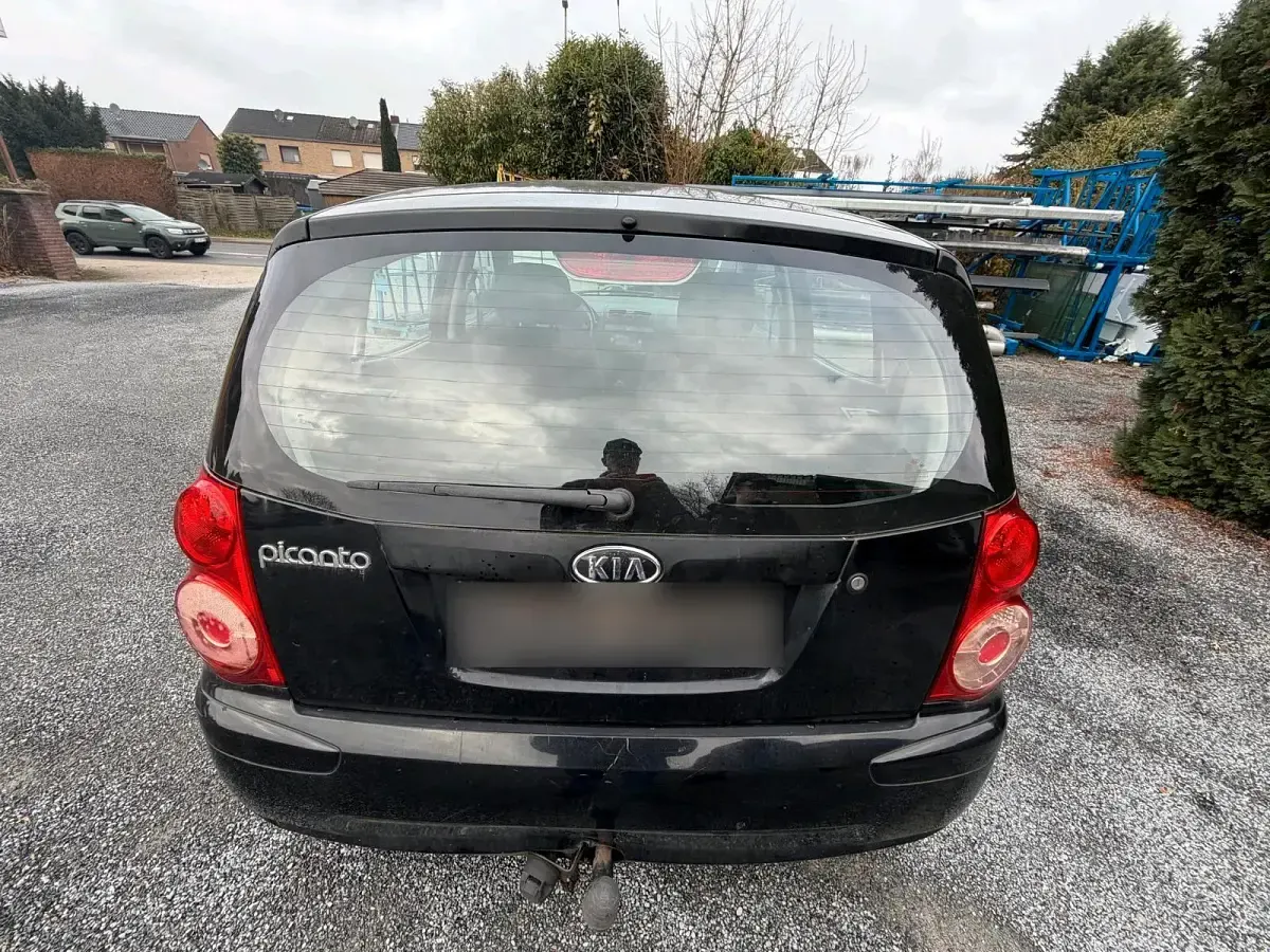 Gebraucht Kia Picanto 65 PS (47 kW) 2008 Schwarz Kleinwagen