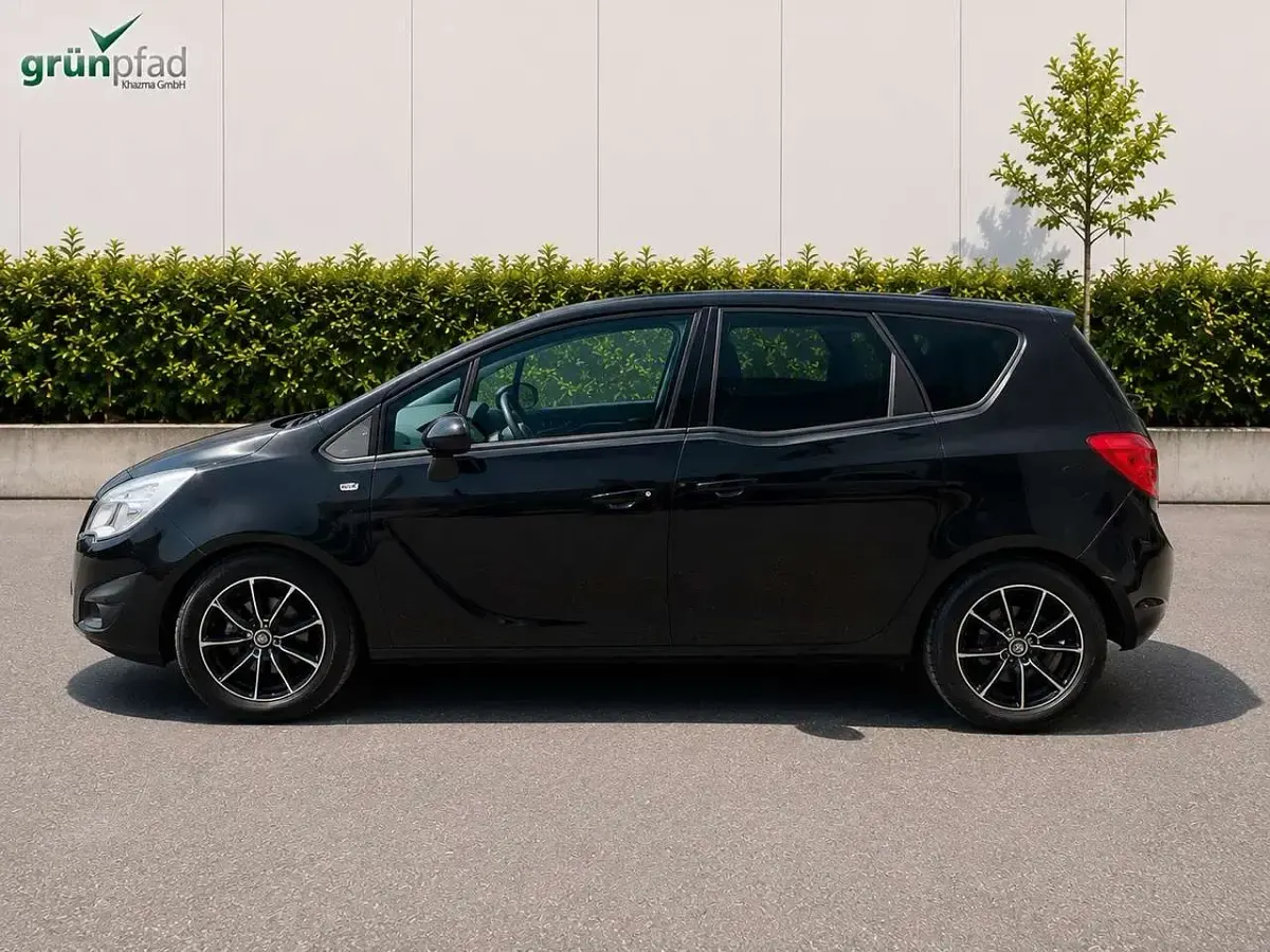 Gebraucht Opel Meriva 131 PS (96 kW) 2012 Saphirschwarz mineraleffekt Van / Kleinbus
