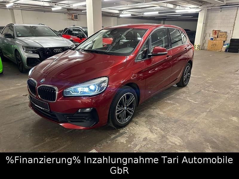 Gebraucht BMW 225 Active Tourer Sport Line 224 PS (164 kW) 2020 Rot Van / Kleinbus