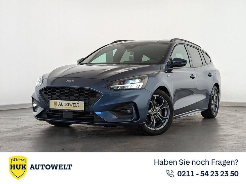 Blau Gebraucht 2020 Ford Focus ST-Line Limousine | 14.960 € (Guter Preis) - Bild 1/3