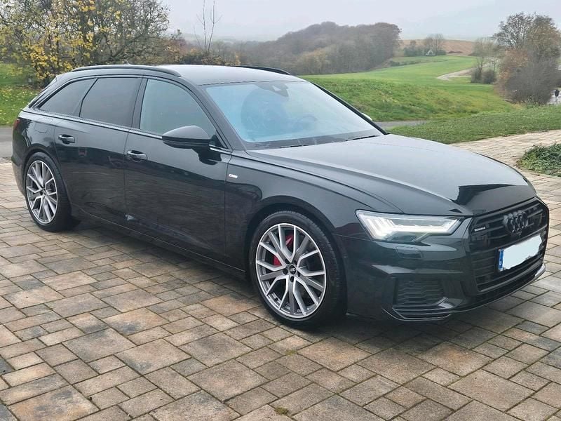 Schwarz Gebraucht 2022 Audi A6 S-Line Kombi | 37.500 € (Guter Preis) - Bild 1/4