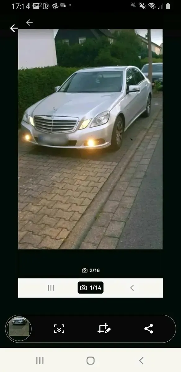 Gebraucht Mercedes E220 Elegance 170 PS (125 kW) 2011 Silber Limousine