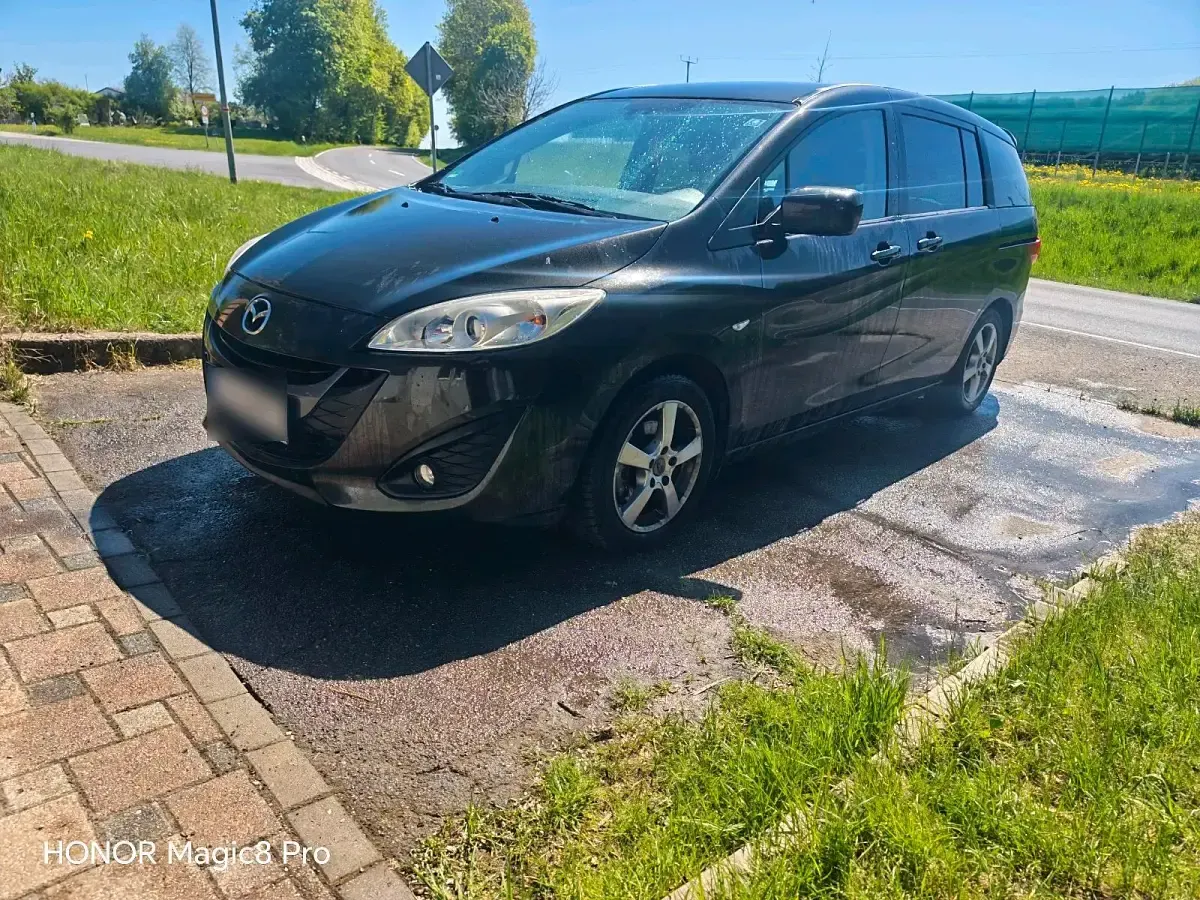 Gebraucht Mazda 5 116 PS (85 kW) 2012 Blau Van / Kleinbus