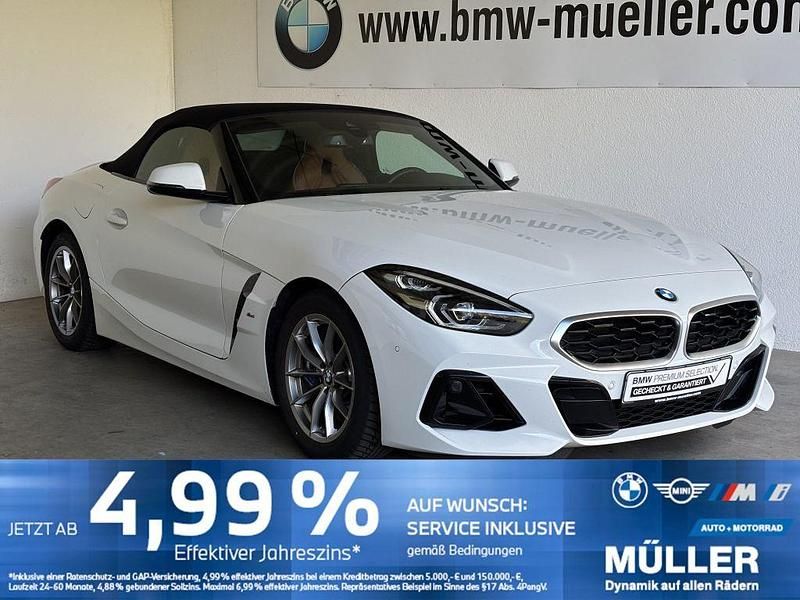 Weiß Gebraucht 2025 BMW Z4 Efficient Dynamics Cabrio | 52.244 € (Teuer) - Bild 1/3