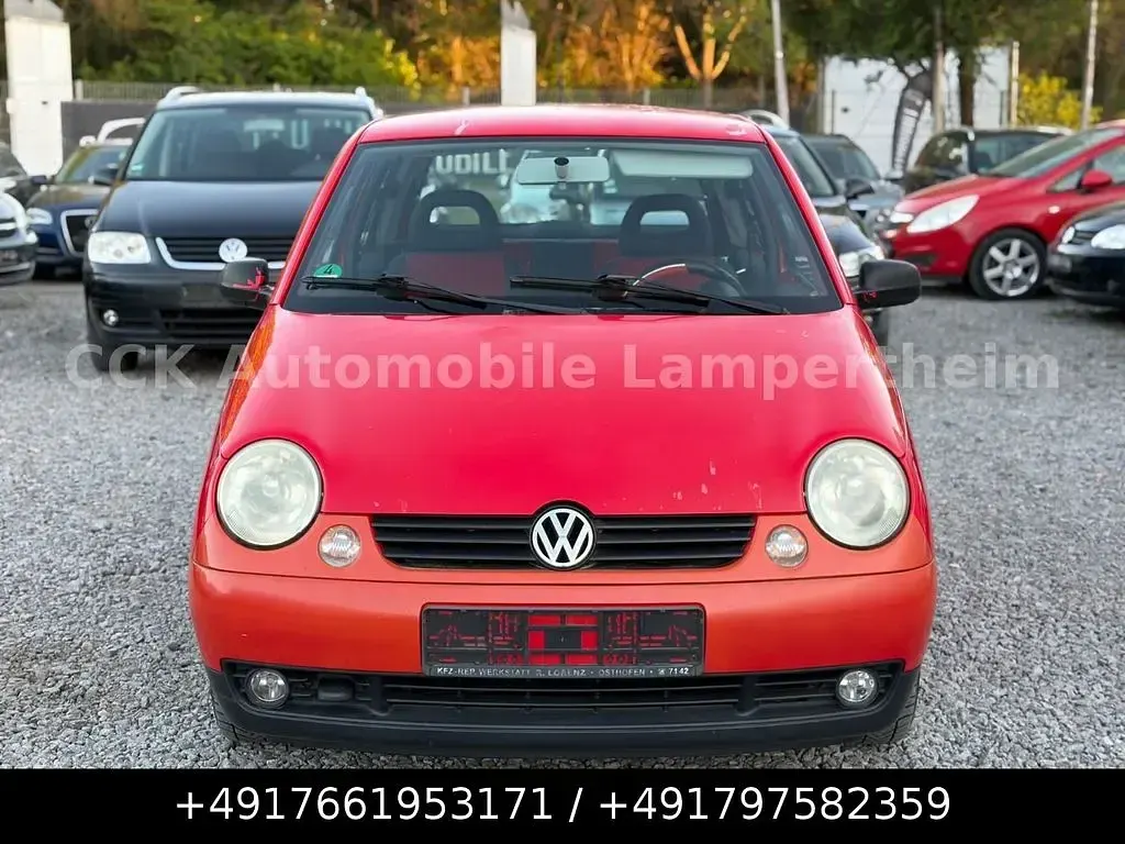 Używany VW Lupo Basis 50 KM (36 kW) 2000 Czerwony Hatchback