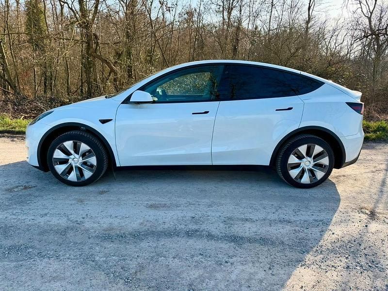 Gebraucht Tesla Model Y Long Range AWD 378 kW (514 PS) 2022 Weiß SUV