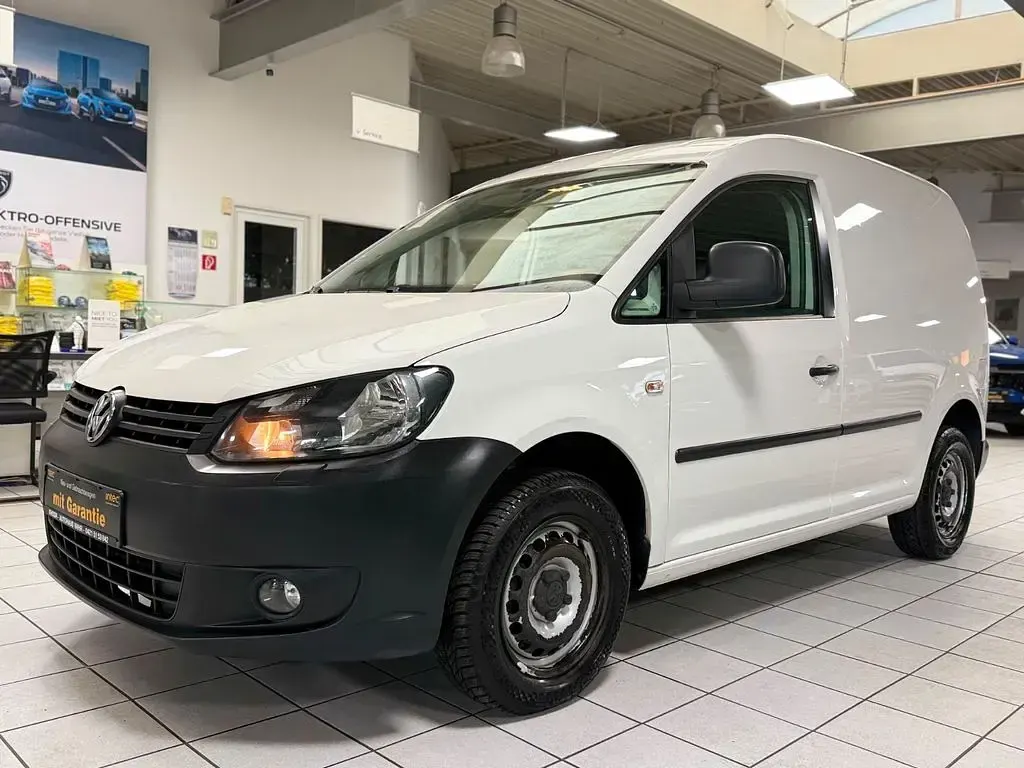 Gebraucht VW Caddy 102 PS (75 kW) 2014 Weiß Van / Kleinbus