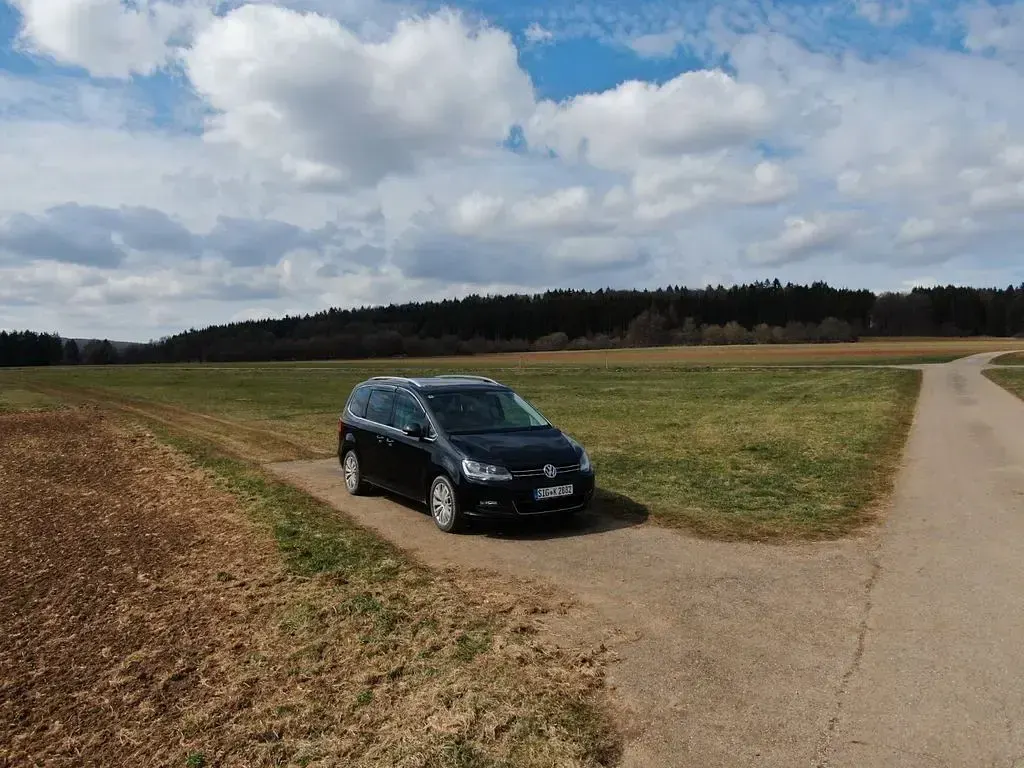 Gebraucht VW Sharan 150 PS (110 kW) 2011 Schwarz Van / Kleinbus