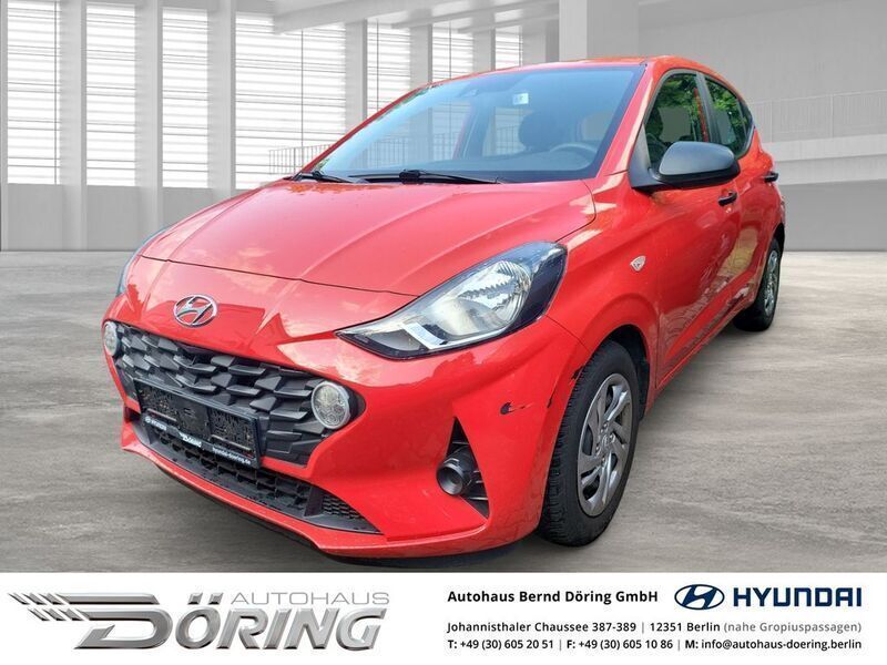 Rot Gebraucht 2020 Hyundai i10 Pure Kleinwagen | 9.990 € (Superpreis) - Bild 1/4