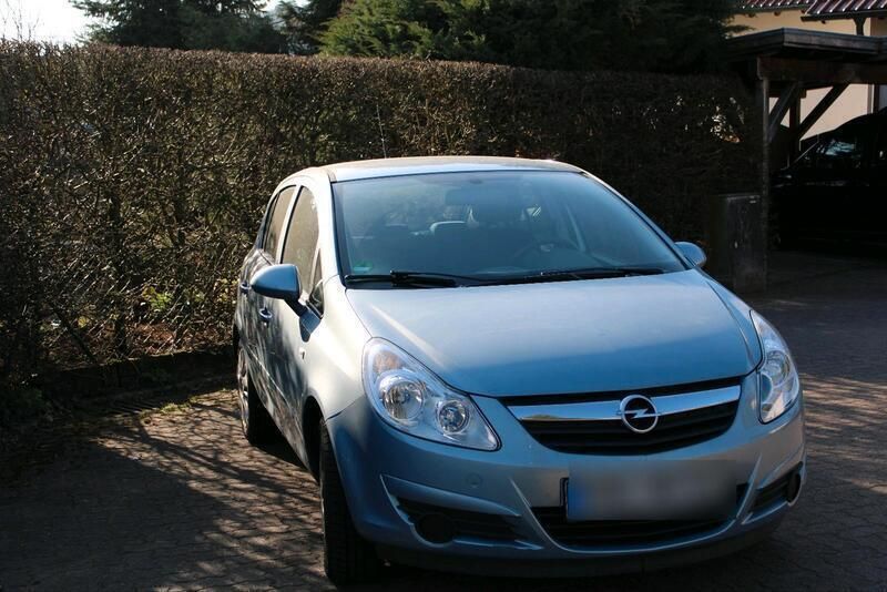 Blau Gebraucht 2007 Opel Corsa Kleinwagen | 2.250 € (Guter Preis) - Bild 1/4