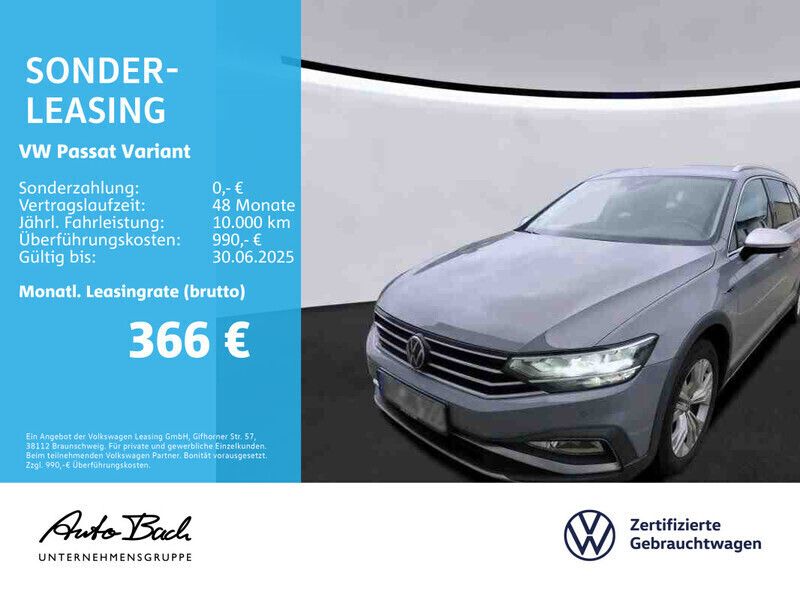 Gebraucht VW Passat Alltrack 200 PS (147 kW) 2022 Grau (mondsteingrau) Kombi