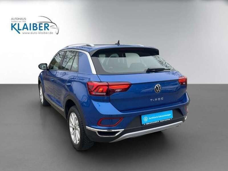 Gebraucht VW T-Roc Style 150 PS (110 kW) 2023 Ravennablau SUV