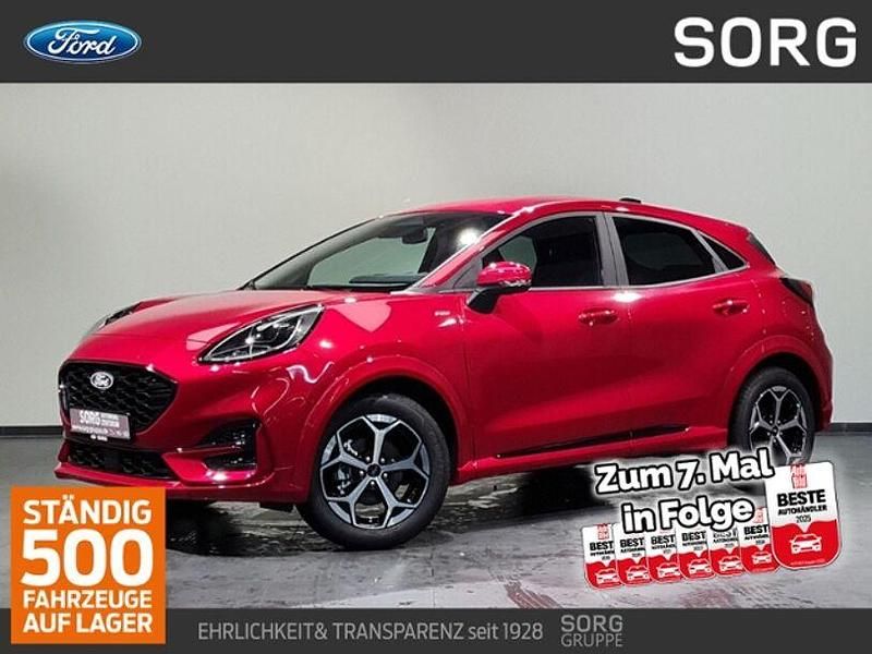 Rot, fantastic red metallic Gebraucht 2024 Ford Puma ST-Line SUV | 21.890 € (Guter Preis) - Bild 1/4