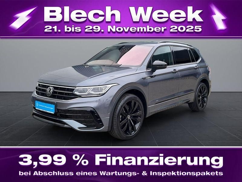 Platinum grey metallic Gebraucht 2022 VW Tiguan Allspace R-line SUV | 37.420 € (Fairer Preis) - Bild 1/4