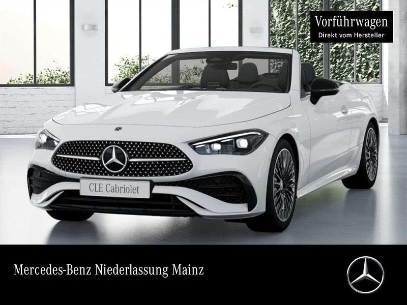 Polarweiß Gebraucht 2025 Mercedes CLE220 AMG Cabrio | 66.970 € - Bild 1/4