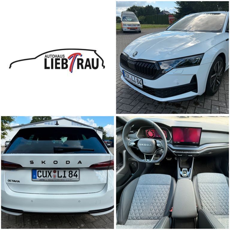 Weiß Gebraucht 2025 Skoda Octavia SportLine Kombi | 39.999 € (Teuer) - Bild 1/4