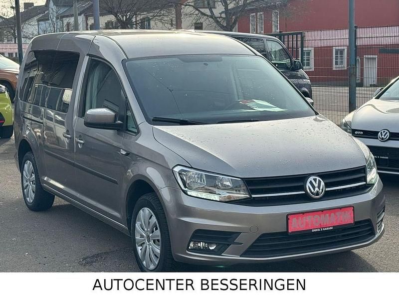 Gebraucht VW Caddy Maxi 102 PS (75 kW) 2020 Mojave beige metallic Van / Kleinbus