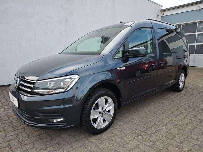 Blau Gebraucht 2019 VW Caddy Maxi Comfortline Van / Kleinbus | 19.490 € - Bild 1/4