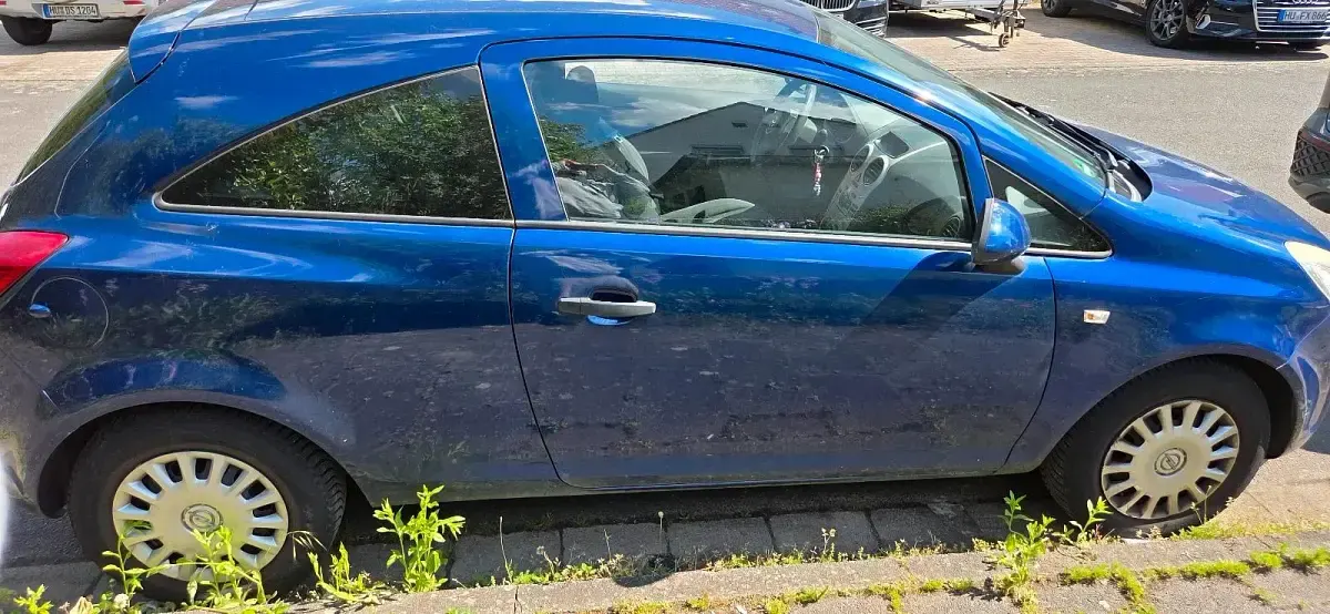 Gebraucht Opel Corsa 60 PS (44 kW) 2009 Blau Kleinwagen