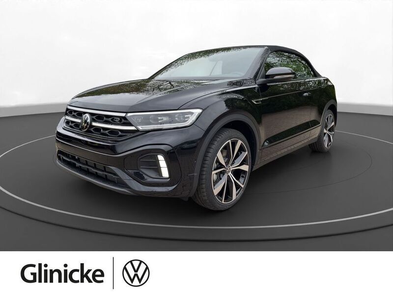 Schwarz Neu 2025 VW T-Roc Cabriolet R-line Cabrio | 44.850 € - Bild 1/4
