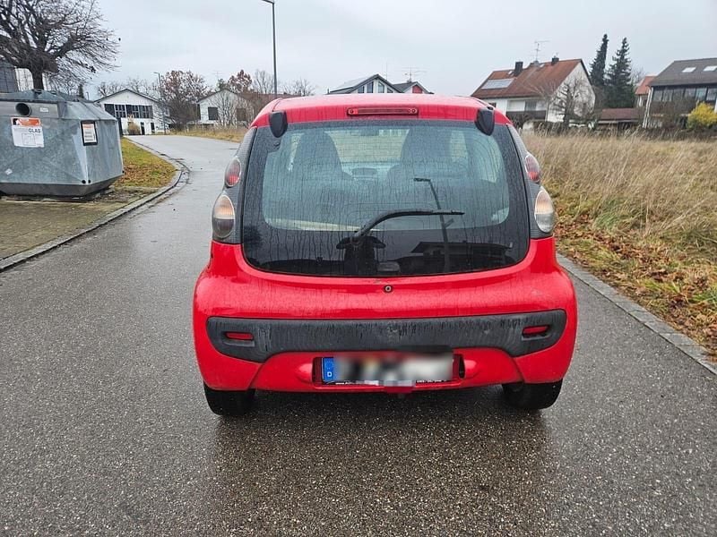 Rot Gebraucht 2007 Citroën C1 Kleinwagen | 1.350 € (Fairer Preis) - Bild 1/4