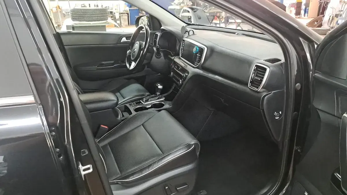 Gebraucht Kia Sportage Platinum Edition 185 PS (136 kW) 2019 Blau SUV