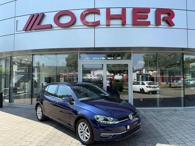 Atlantik blue metallic Gebraucht 2019 VW Golf VII Comfortline Limousine | 18.990 € (Fairer Preis) - Bild 1/4