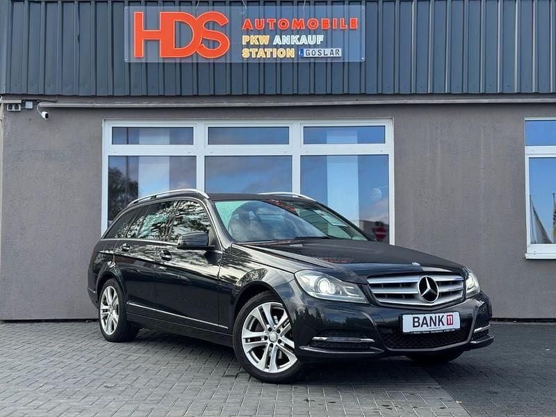 Schwarz Gebraucht 2014 Mercedes C220 Kombi | 13.450 € (Guter Preis) - Bild 1/4